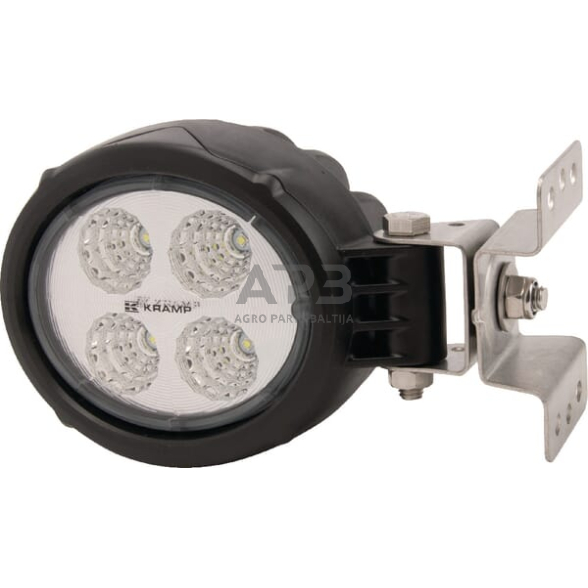 LED darbo žibintas apvalus 18W, 1500lm, 10/30V, Ø 117mm 4 LED LA10018