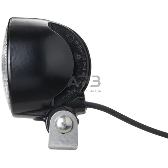 LED darbo žibintas apvalus 800lm, 12/24V, Ø 83mm, 4 LED, Hella 1G0996276481 2