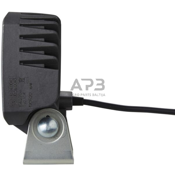 LED darbo žibintas kvadratinis 1000lm, 12/24V, 122x53x95mm, 4 LED Hella 1GA996284002 2