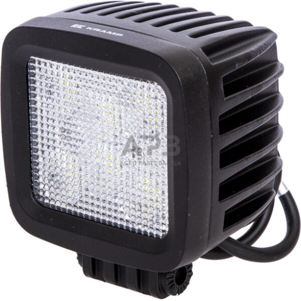 LED darbo žibintas kvadratinis 42W, 3780lm, 10/30V, 128x82x100mm, 6 LED LA10028