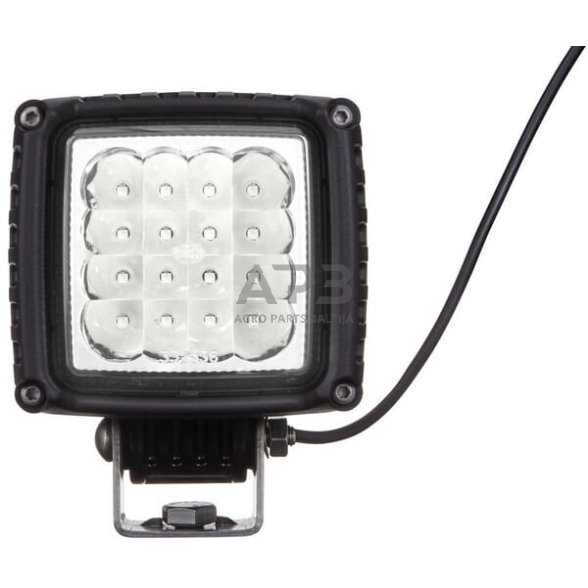 LED darbo žibintas kvadratinis 43W, 3000lm, 12/24V, 114.5x109.9x144.8mm, 16 LED Hella 1GA996192011 1