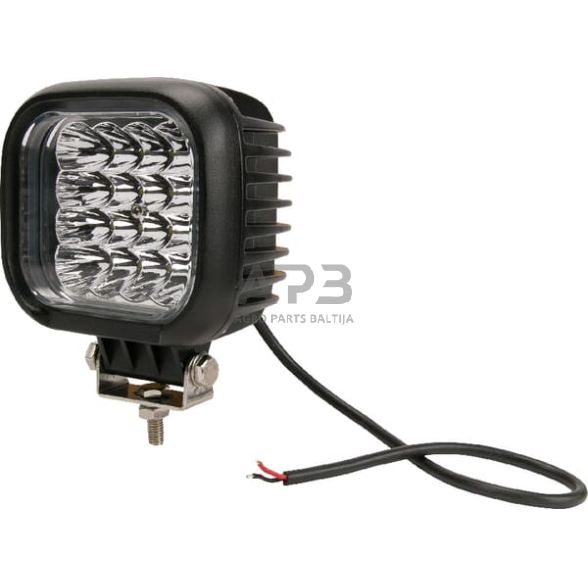 LED darbo žibintas kvadratinis 48W, 4000lm, 10-30V, 146x81x123mm, SLA10056