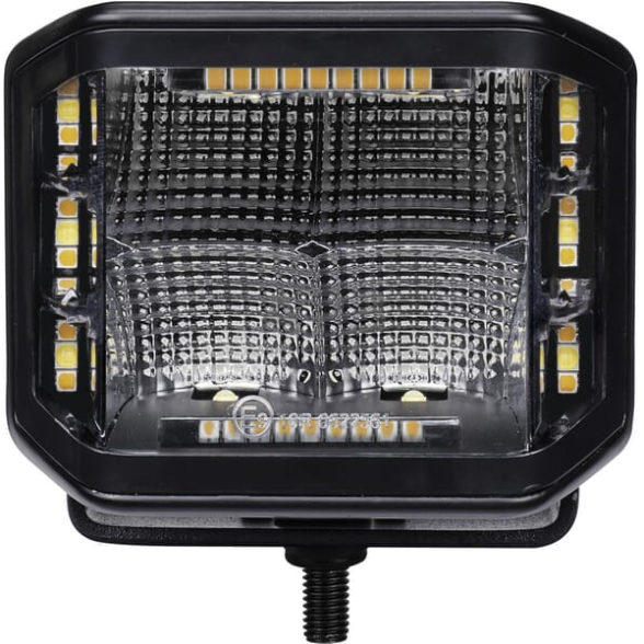 LED darbo žibintas kvadratinis 70W, 3100lm, 12/24V, 53.7x75.5x32.3mm 10 LED LA10612 1