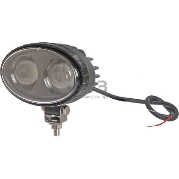 LED darbo žibintas ovalus 10W, 250lm, 10-80V, 2 LED LA10601