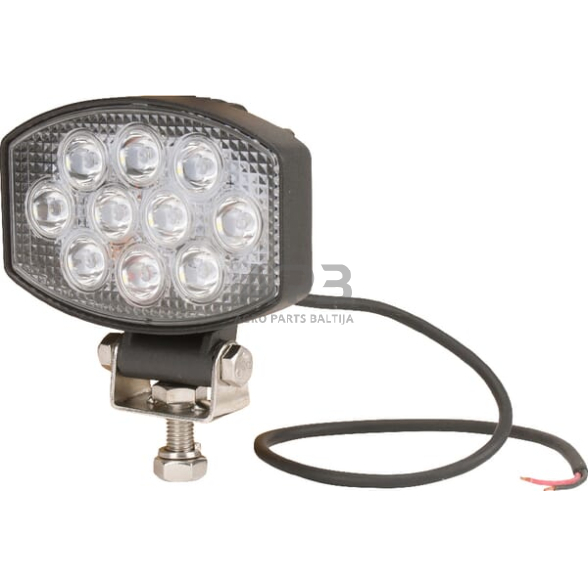 LED darbo žibintas ovalus 15W, 1900lm, 10/30V, 120x38x80mm, 10 LED LA10020 6