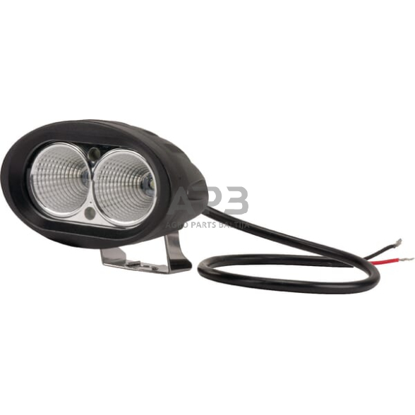 LED darbo žibintas ovalus 20W, 1800lm, 10/30V, 96x72x79mm, 2 LED gopart LA15005