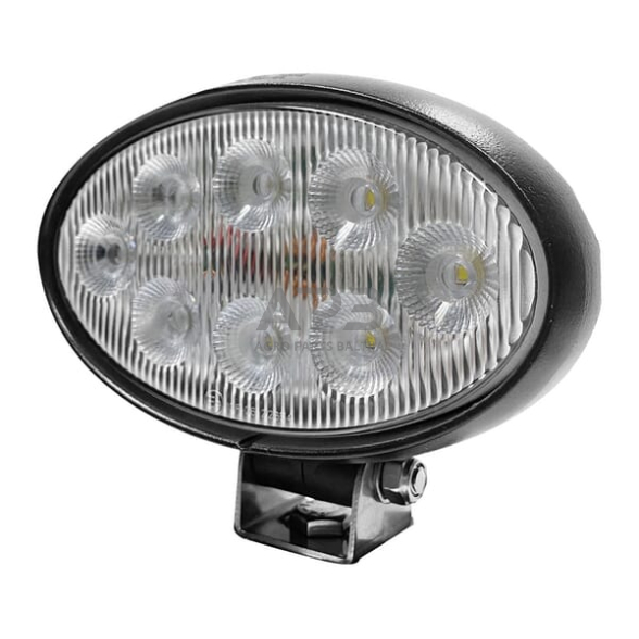 LED darbo žibintas ovalus 56W, 5320lm, 10/30V, 8 LED LA10558 1