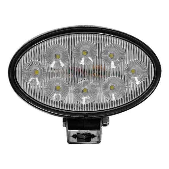 LED darbo žibintas ovalus 56W, 5320lm, 10/30V, 8 LED LA10558