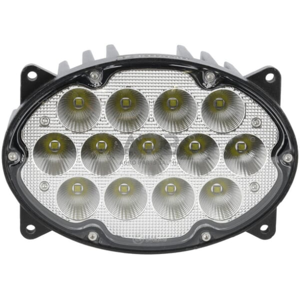 LED darbo žibintas ovalus 65W, 5200lm, 10/30V, 161x110x90mm, 13 LED, H4, LA10559