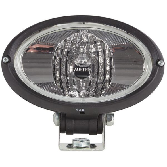 LED darbo žibintas ovalus Halogen, 55/70W, 12/24V, 160x78x128mm Hella 1GA996361501 1