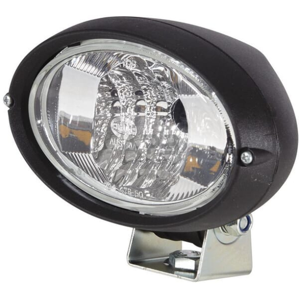 LED darbo žibintas ovalus Halogen, 55/70W, 12/24V, 160x78x128mm Hella 1GA996361501