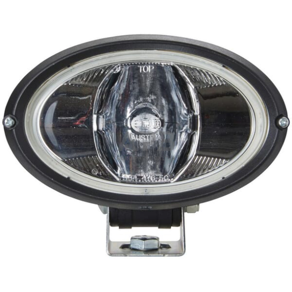 LED darbo žibintas ovalus Halogen, 55W, 1150lm, 12V, 160x78x128mm Hella 1GA996161281 1