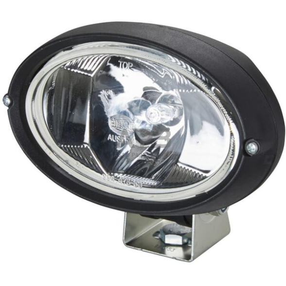 LED darbo žibintas ovalus Halogen, 55W, 1150lm, 12V, 160x78x128mm Hella 1GA996161281