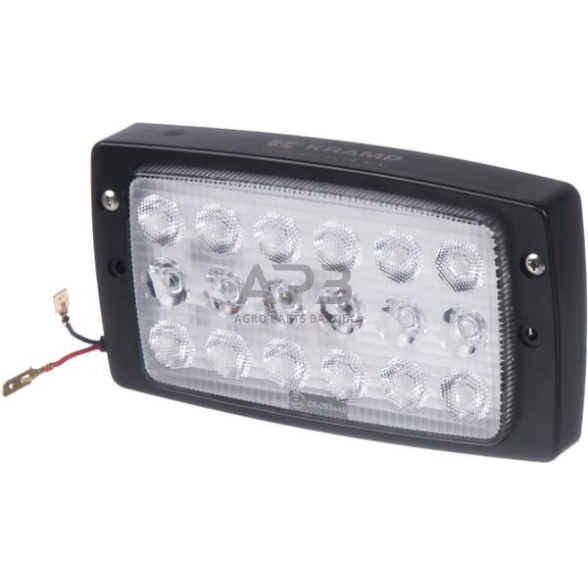 LED darbo žibintas stačiakampis 27W, 3375lm, 10-30V, 18 LED LA80300