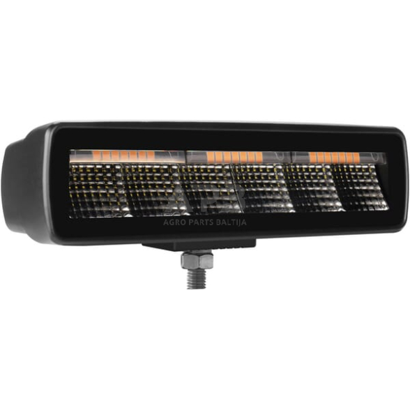 LED darbo žibintas stačiakampis 30W, 2880lm, 12/24V, 157x49.7x60mm 6 LED LA10610 2