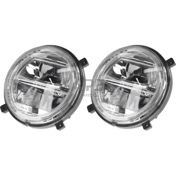 LED priekinis žibintas 16/21W, 9-36V, Ø140mm, H4, LA80055