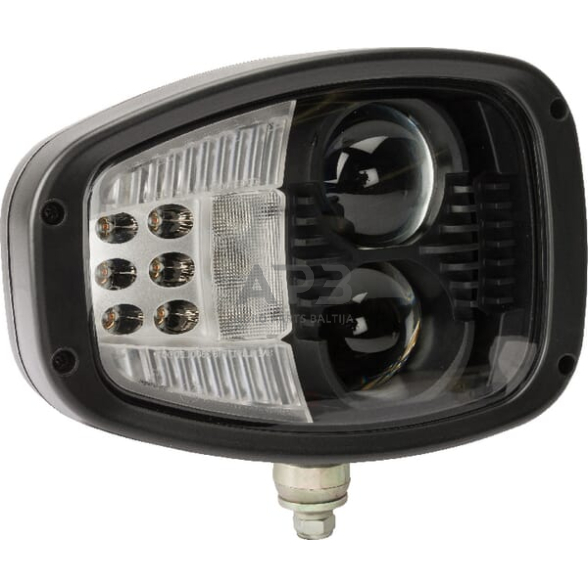 LED priekinis žibintas dešinys Halogenas 22/32W, 12-24V, 240x127x164mm, LA10210