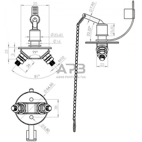 Masės išjungėjas 12/24V, 150A/1000A SW10007KR 2