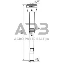 Melžiklis GENES SAC 15022, Ø 13 mm 1580GS10 4