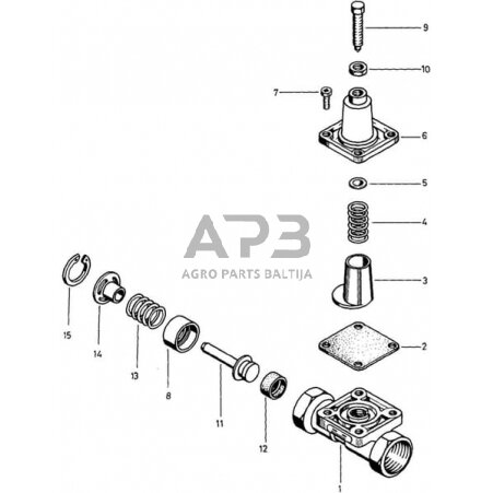 Membrana Wabco 8971317414 1