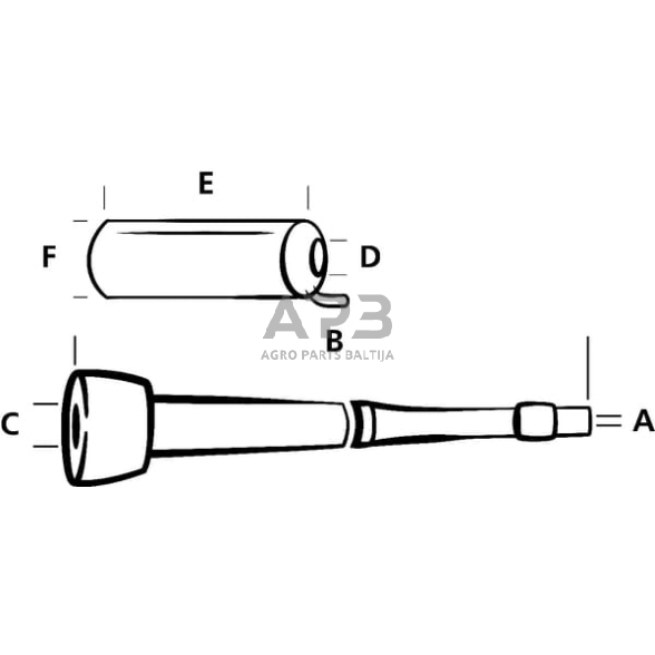 Melžiklis Farma 8 mm 602001FA 2