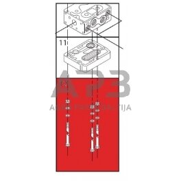 Montavimo rinkinys 157-B-8005 skirtas 5 PVB, PVG32157B8005 2