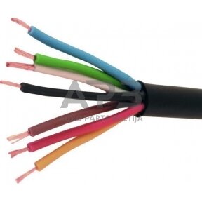 Montavimo kabelis LGY-S, 6 x 0,6 mm² + 1 x 1 mm² 100 metrų 1432047071