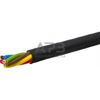 Montavimo kabelis LGY-S, 6 x 1 mm² + 1 x 1.5 mm², 100 metrų 1432047111