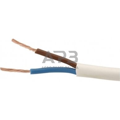 Montavimo kabelis OMY, 2 x 1mm 300/500V 100 metrų 1432012100