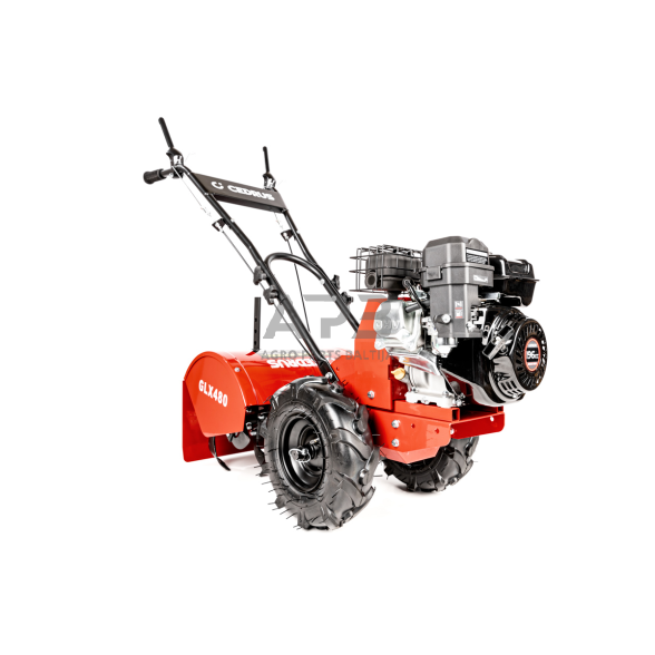 Motoblokas Cedrus GLX480 variklis Loncin G200F 4,1 kW 196 cm3 2