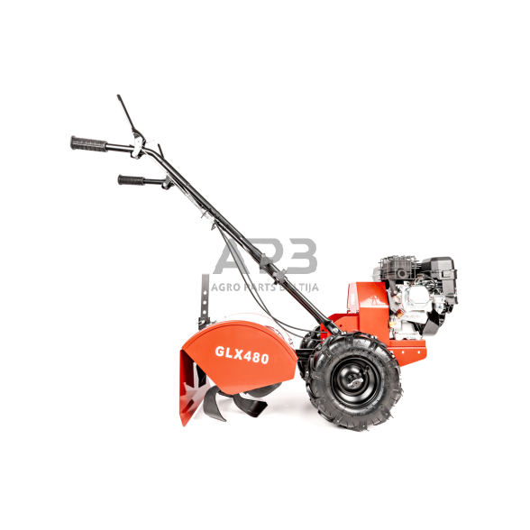 Motoblokas Cedrus GLX480 variklis Loncin G200F 4,1 kW 196 cm3 3