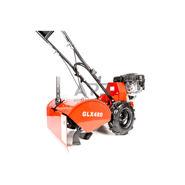 Motoblokas Cedrus GLX480 variklis Loncin G200F 4,1 kW 196 cm3 4