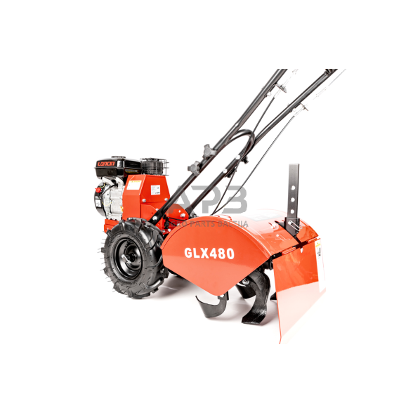 Motoblokas Cedrus GLX480 variklis Loncin G200F 4,1 kW 196 cm3 8