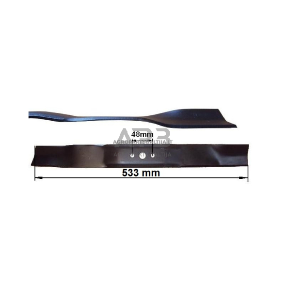 Mulčiuojantis peilis Electrolux 533 mm pjaunamosios plotis 21 ( 53 cm ) 532165833 2