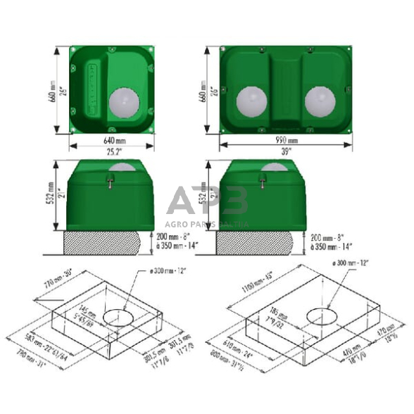 Automatinė neužšąlanti burbulinė girdykla LA BUVETTE 40L, BU1672 2