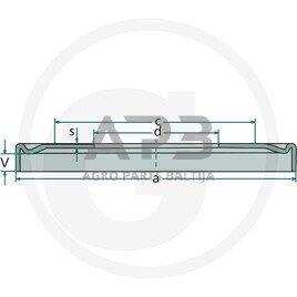 Nilos žiedas FAG 32309-AV 1