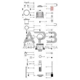 O žiedas Tefem 21x3.0mm 1618043150 1