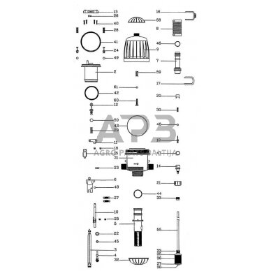 O žiedas Tefem 21x3.0mm 1618043150 2