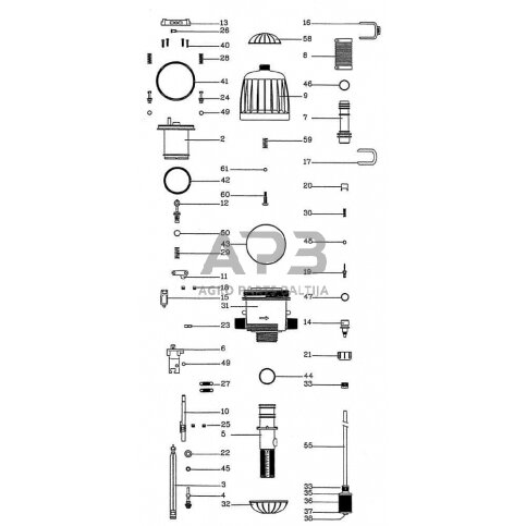 O žiedas Tefem 21x3.0mm 1618043150 2