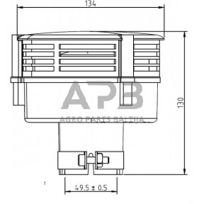 Oro filtras  turbo® 3, Tipas 15-2", 211320000