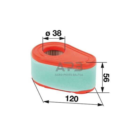 Oro filtras Briggs & Stratton DOV 700 792038, 790388 1