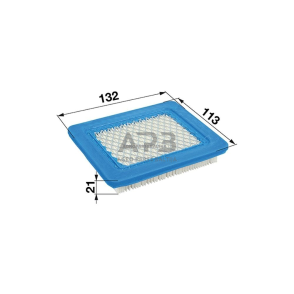 Oro filtras Briggs & Stratton Quantum nuo 3AG iki 6AG 80200, 82200, 83400, 112200, 121700, 121800, 122700 123700 491588, 491588S, 399959, PT15853, 17211-ZL8-000, 17211-ZL8-023, 17211ZL8000, 17211ZL8023 1