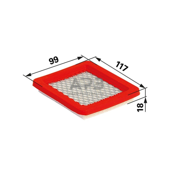 Oro filtras Briggs & Stratton Vanguard nuo 2AG iki 4AG 711459 1