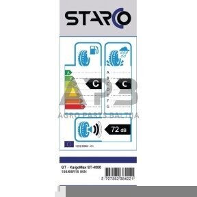 Padanga 195/65-15, GT-KargoMax ST-4000, Starco 19565R15