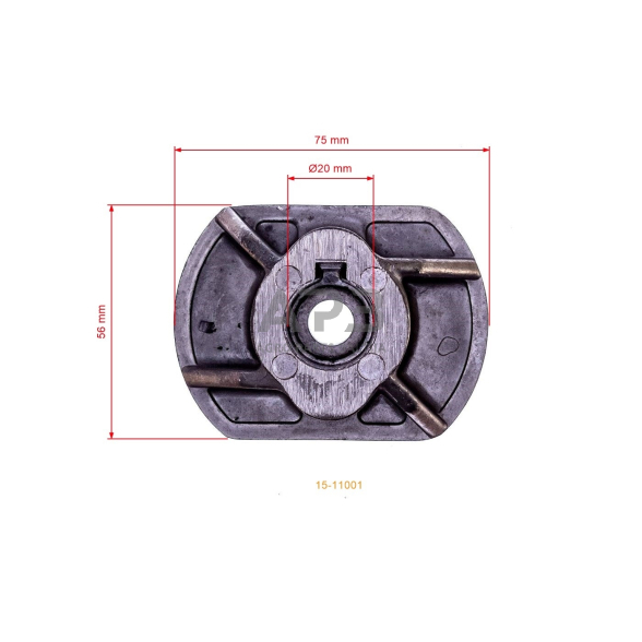 Peilio laikiklis Honda HF1211, HF2113, HF2114, HF2315, HF2213, HF2216, HF2415, HF2417, HF2218, HF2220, HF2620 CG25463-200-H0, CG25463200H0, 1134-9159-01, 1134915901, 1136-0221-01, 1136022101, ST1136-0221-01 4