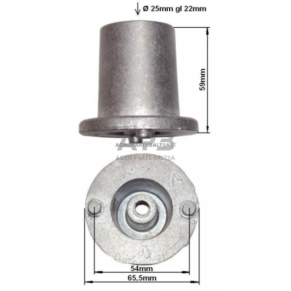 Peilio laikiklis Stiga Tornado 51S, Multiclip 51S, Pro 51S, TORNADO 900 Pro 1111-2677-01, 1111267701, 1111-9069-01, 1111906901, 17-50207, 1750207, ST1111-9069-01, ST17-50207 1