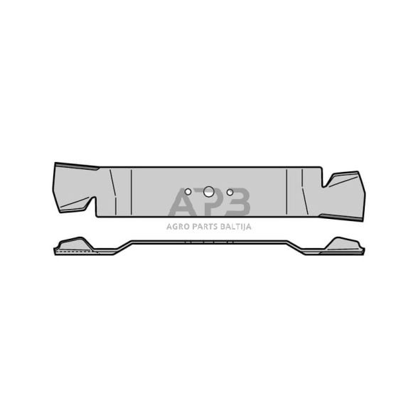 Peilis Husqvarna 473 mm Partner Royal 485 / Bernard Loisirs 326 / 482 2