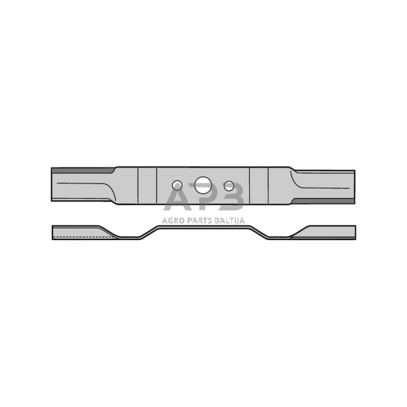 Peilis Iseki 525 mm SW521, SW621, Kubota: 4021, 5021, 6021, W621, 2500-220-0001-00, 2500220000100 1