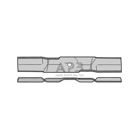 Peilis John Deere 422 mm pjaunamosios plotis 48 (122cm) 1