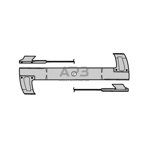 Peilis Yamaha 395 mm YLM 342 Series YLE 242 Series, JYWT-54320-00 2